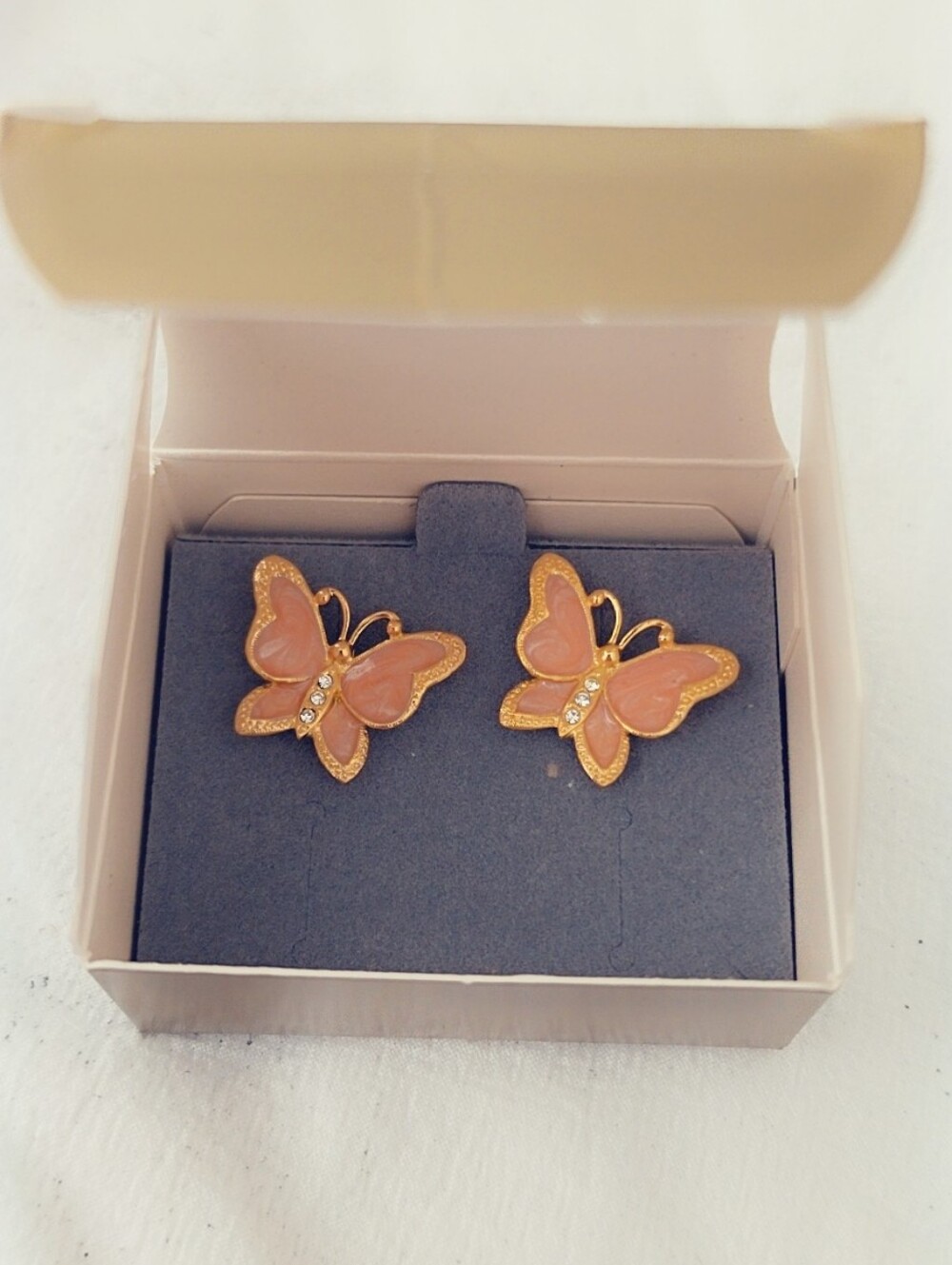 Avon Vintage Butterfly Earrings